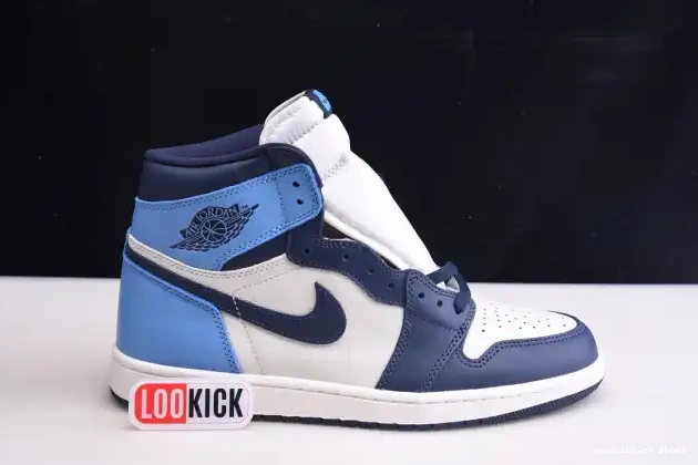 1 Retro OG Obsidian Jordan 555088-140 Air High 0503